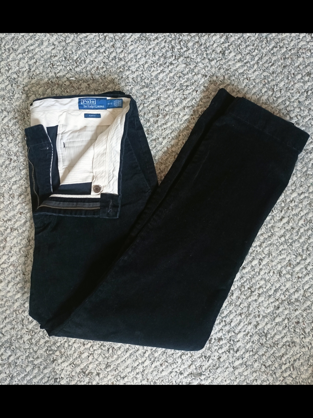 Stretch Slim Fit Corduroy Pant Polo Ralph Lauren